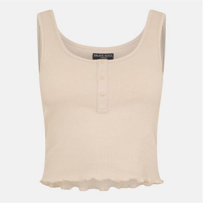 ブレイブソウル Brave Soul 【 Vest With Poppers Women Stone 】 より良い レディース