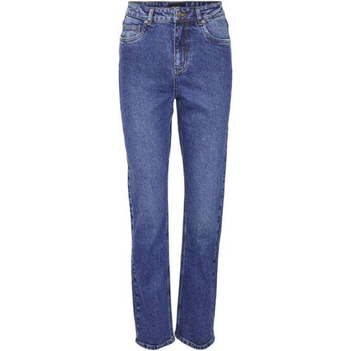ヴェロモーダ Vero Moda 【 Women's Drew Straight Leg Jeans Women Dark Blue 】 レディース ジーンズ レディース 青色 ブルー