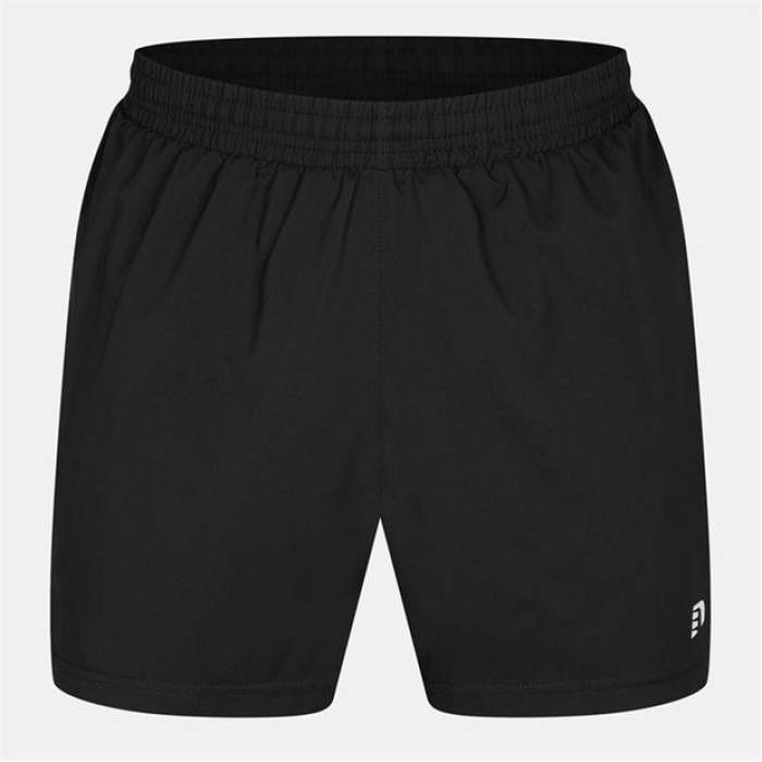 Newline 【 Run Short 錫41 Men Black 】 幽客 メンズ 黒いこと 黒いこと