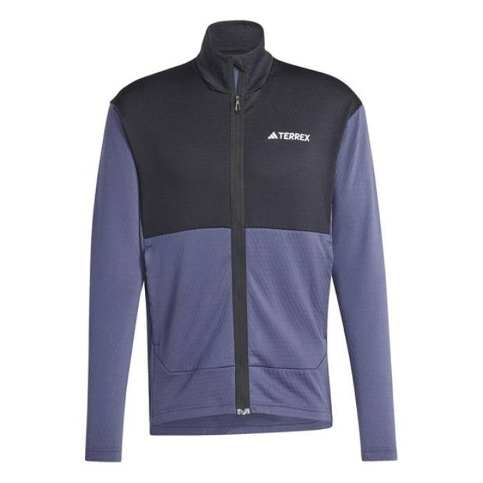 アディダス Adidas 【 Terrex Fleece Jacket Men Navy/Black 】 フリース Jacket ジャケット メンズ 紺色 ネイビー 黒色 ブラック|スニケス