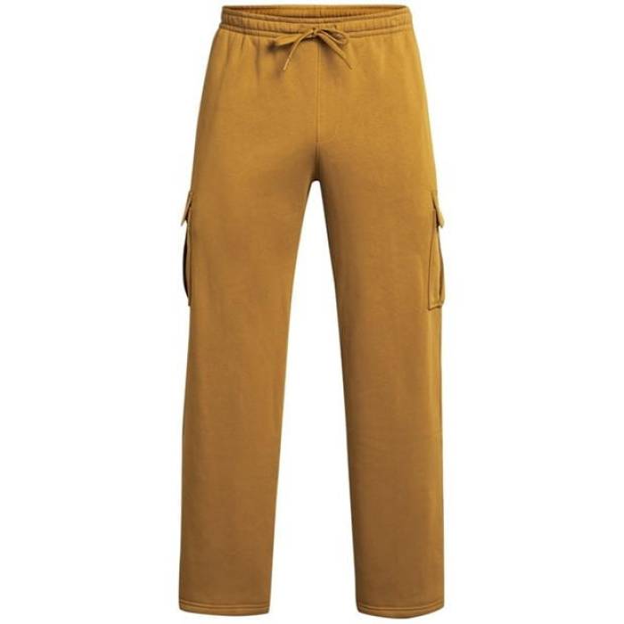 アンダーアーマー Under Armour 【 Performance Tracksuit Bottom Men Yellow Ochre Si 】 演技 ズボン ボトムス メンズ yellow 黄味がかった・黄色
