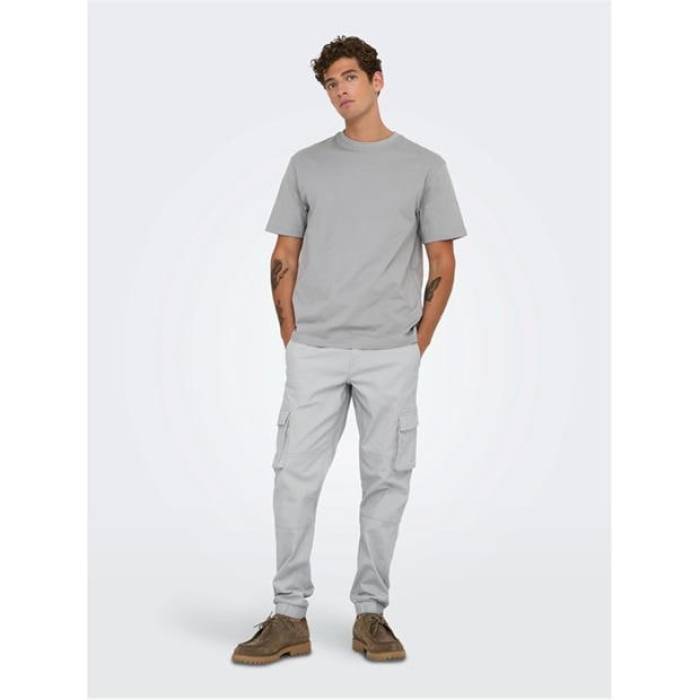 オンリー Only 【 Cargo Trousers Men Glacier Gray 】 カーゴパンツ メンズ gray 灰色・グレー・グレイ｜スニケス 13,090円