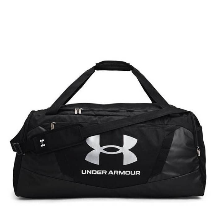 アンダーアーマー Under Armour 【 Armour Ua Undeniable 5.0 Large Duffle Bag Unisex Black/Silver 】 ダッフル 御徒面子 ユニ一発やる 黒いこと 黒いこと Silver しろがね色・しろがね色