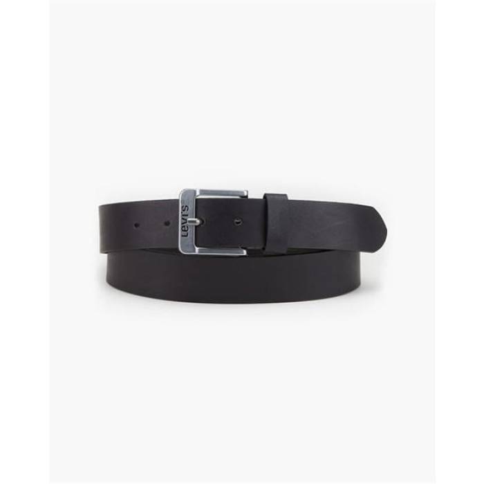 リーヴァイズジーンズ Levis 【 Men\u0027s Leather Belt Unisex Black 】 メンズ なめし革 胴締め ユニ一発やる 黒いこと 黒いこと