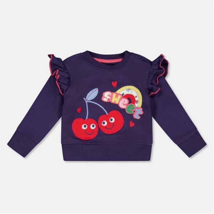 Lilly And Sid 【 Sweet Crew Sweatshirt Women Navy 】 クルー スウェット トレーナー レディース 紺色 ネイビー｜スニケス 10,878円