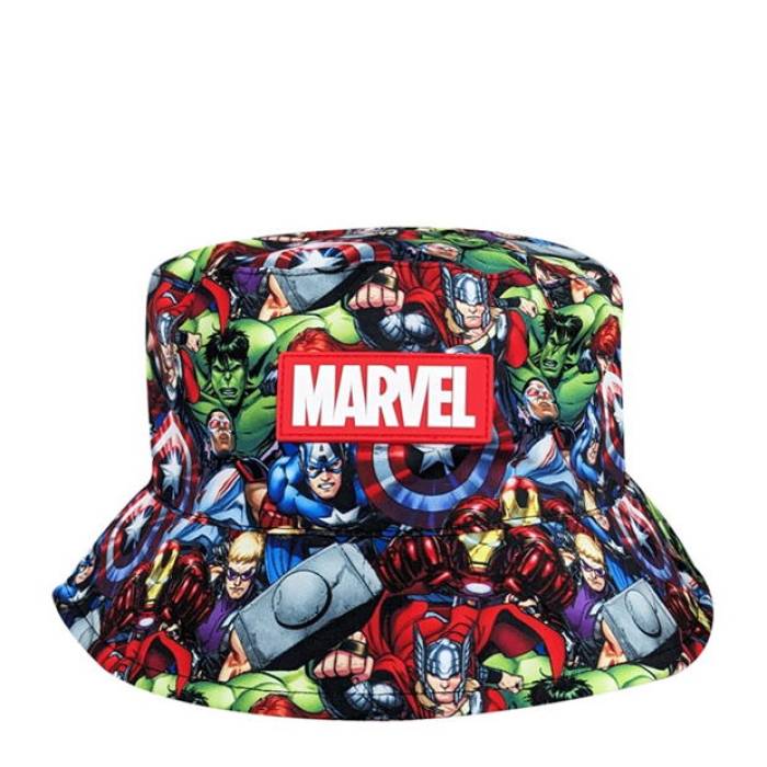 マーベル Marvel 【 Bucket Hat Childrens Unisex Multicolour 】 ユニ一発やる
