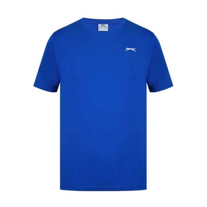 Slazenger 【 V Neck T Shirt Mens Men Royal Blue 】 メンズ メンズ 青み 青色