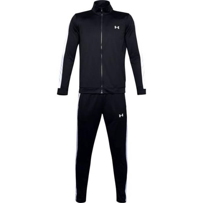 アンダーアーマー Under Armour 【 Armour Ua Rival Knit Tracksuit Men's Men Black/White 】 ライバル ニット メンズ メンズ 黒色 ブラック 白色 ホワイト