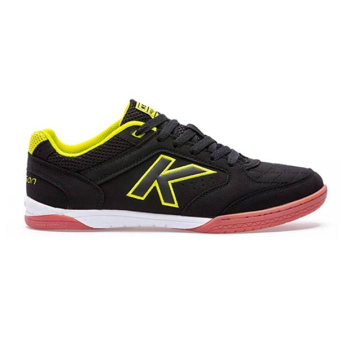 Kelme 【 Precision Trainers Mens Men Black/Lime 】 シューズ スニーカー メンズ メンズ 黒いこと 黒いこと 菩提樹