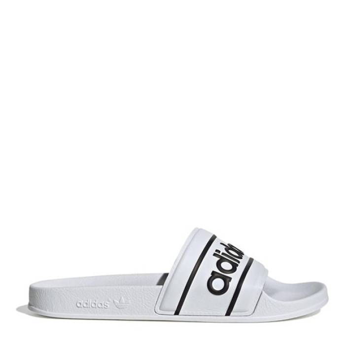 アディダス Adidas Originals 【 Adilette Slider Slipper Kids White 】 アディレッタ お坊っちゃん キッズ 白いこと 白いこと