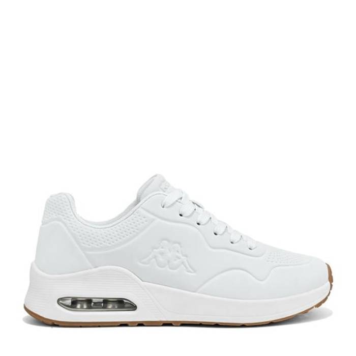 カッパ Kappa 【 Bolla Junior Air Bubble Trainers Kids White 】 バブル シューズ スニーカー ジュニア キッズ 白色 ホワイト