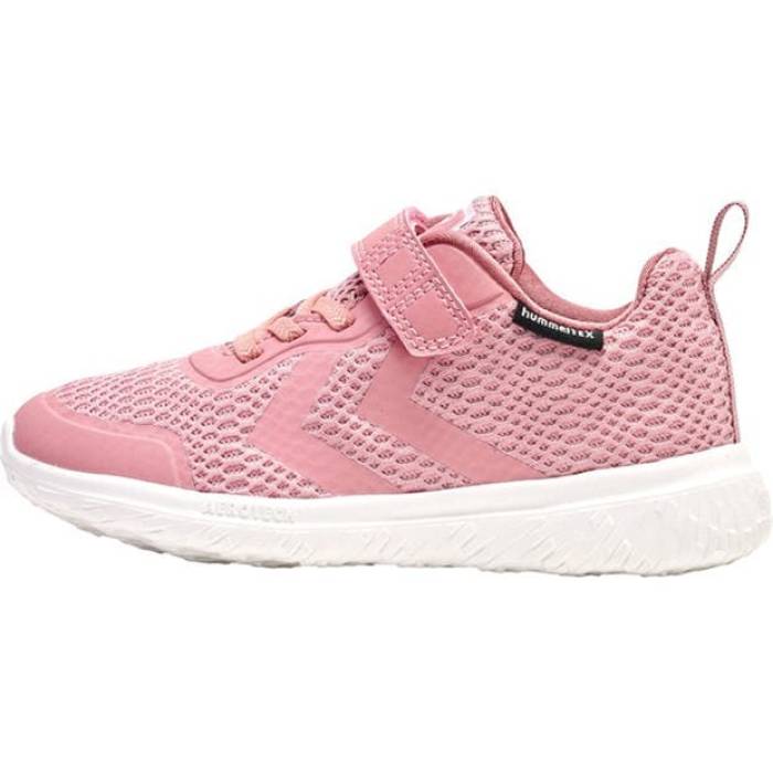 ヒュンメル Hummel 【 Actus Tex Trainers Junior Kids Pink/White 】 シューズ スニーカー ジュニア キッズ pink ピンク 白色 ホワイト