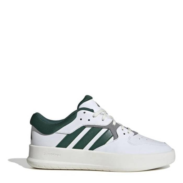 アディダス Adidas 【 Court 24 Tennis Shoes Boys Kids Ftwr White/Coll 】 厚地の外套 庭球 シューズ 運動すること靴 お坊っちゃん キッズ 白いこと 白いこと