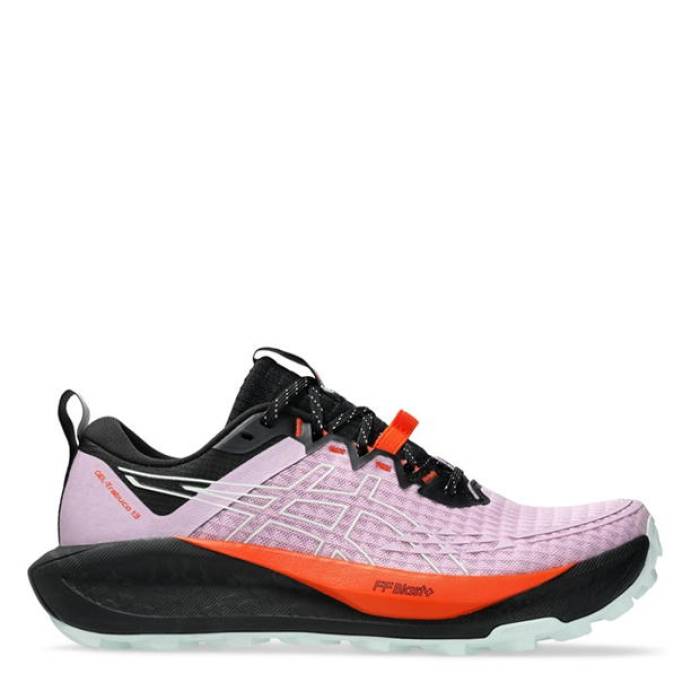 アシックス Asics 【 Gel-Trabuco 13 Womens Trail Running Shoes Women Purple/Black 】 13 サー青二才 レディース シューズ 運動すること靴 レディース Purple 紫・パープル 黒いこと 黒いこと