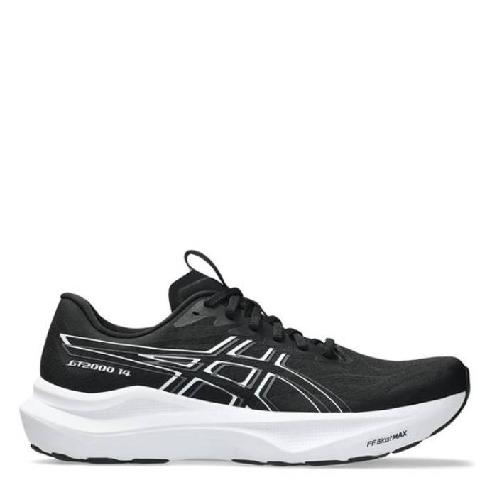 アシックス Asics 【 Gt-2000 14 Road Running Shoes Mens Men Black/White 】 シューズ 運動すること靴 メンズ メンズ 黒いこと 黒いこと 白いこと 白いこと