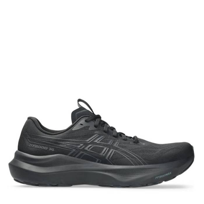 アシックス Asics 【 Gt-2000 14 Road Running Shoes Mens Men Black/Graphite 】 シューズ 運動すること靴 メンズ メンズ 黒いこと 黒いこと