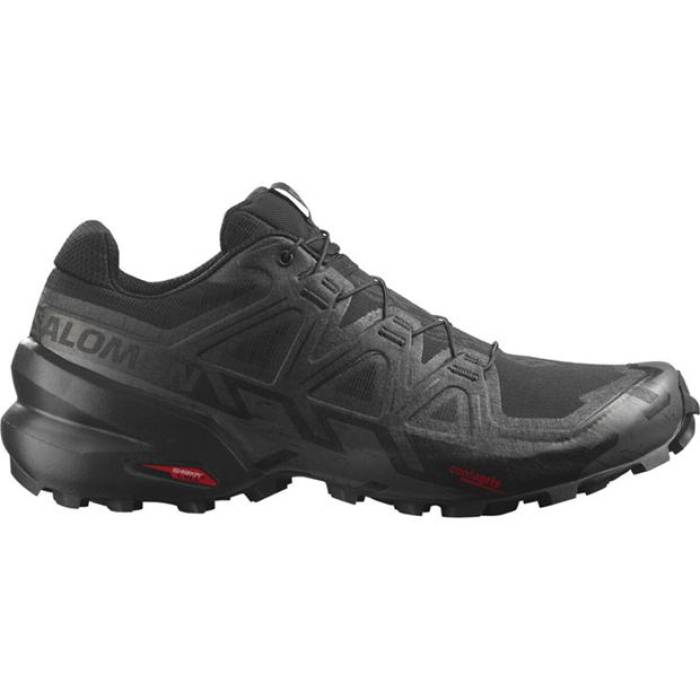 サロモン Salomon 【 Speedcross 6 Men's Trail Running Shoes Men Black/Black 】 メンズ シューズ 運動靴 メンズ 黒色 ブラック