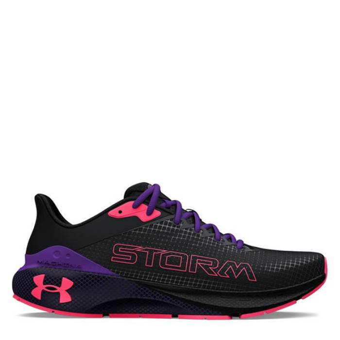 アンダーアーマー Under Armour 【 Machina Storm Road Running Shoes Women Black 】 シューズ 運動すること靴 レディース 黒いこと 黒いこと