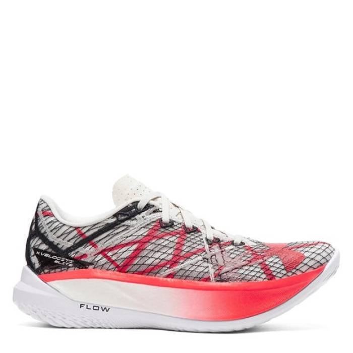 アンダーアーマー Under Armour 【 Velociti Elite 2 Running Shoes Adults Women White/Red 】 エリート シューズ 運動すること靴 レディース 白いこと 白いこと Red 赤・赤いこと