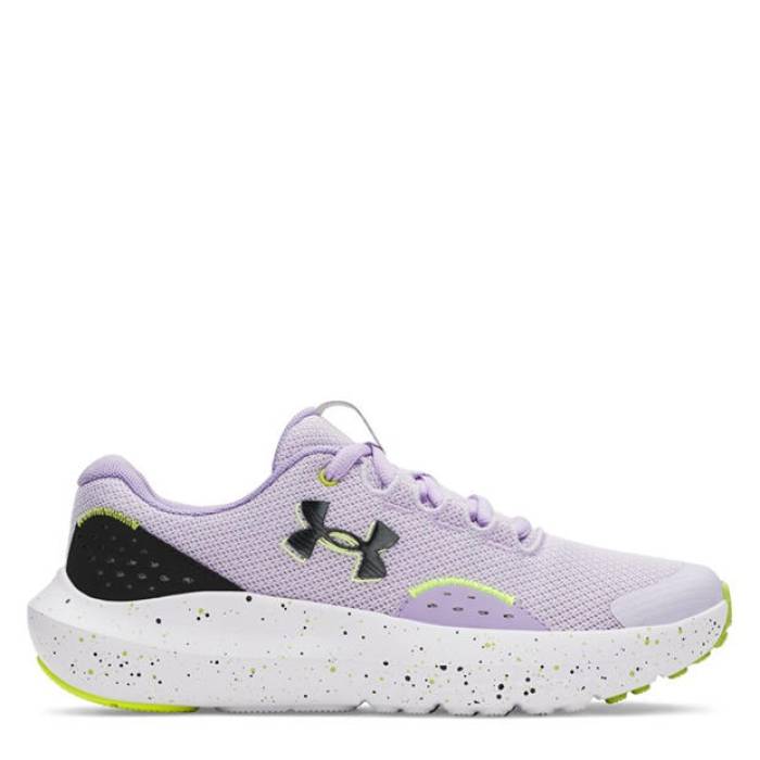 アンダーアーマー Under Armour 【 Surge Entry Road Running Shoes Kids Salt Purple 】 シューズ 運動靴 ジュニア キッズ Purple 紫・パープル