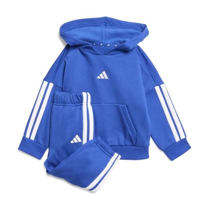アディダス Adidas 【 3-Stripe Essentials Joggers Set Infants Kids Blue/Navy 】 ジョガーパンツ お坊っちゃん キッズ 青碧 青碧 紺色 米国海軍