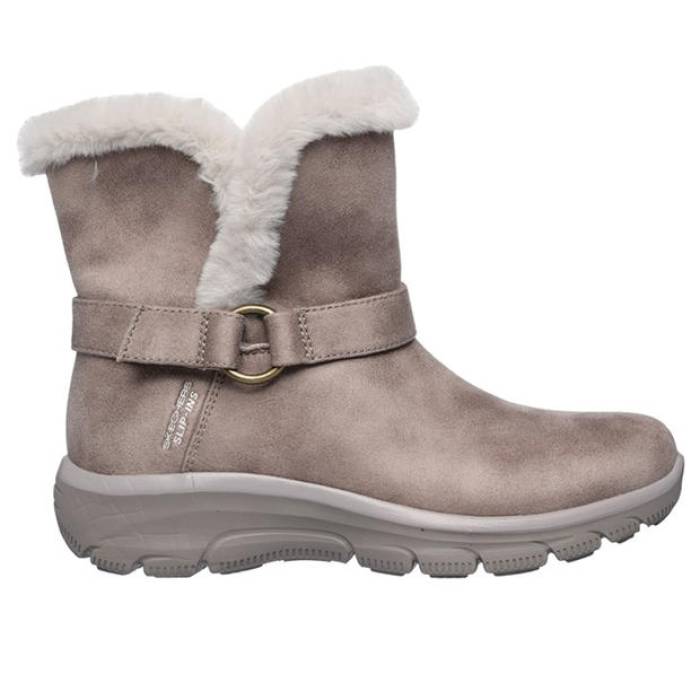 スケッチャーズ Skechers 【 Easy Going Dreamers Move Ankle Boots Womens Women Drk Tp M/Bkl T 】 ブーツ レディース レディース