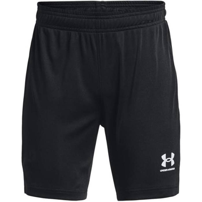 アンダーアーマー Under Armour 【 Armour Ua Challenger Core Shorts Boys' Kids Black/White 】 コア ショーツ ジュニア キッズ 黒色 ブラック 白色 ホワイト