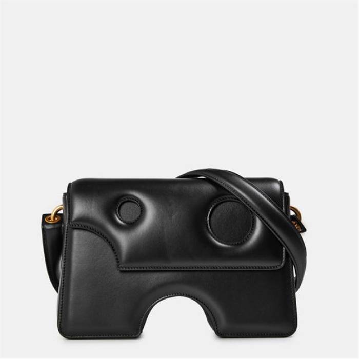 Off White 【 Women's Burrow Bag 27, Attention-Grabbing Shoulder Bag Women Black 】 レディース バッグ レディース 黒色 ブラック