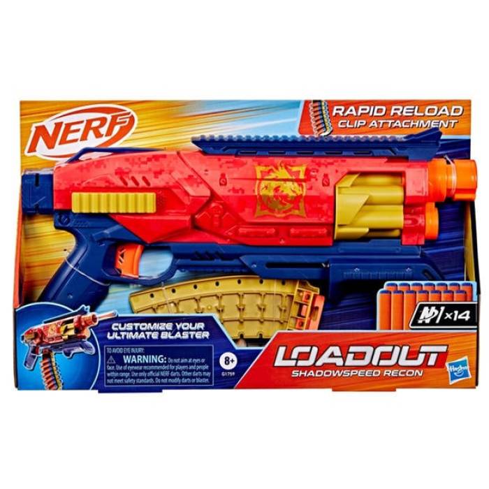 Nerf 【 Loadout Shadowspeed Recon Blaster Unisex Multi 】 ユニセックス