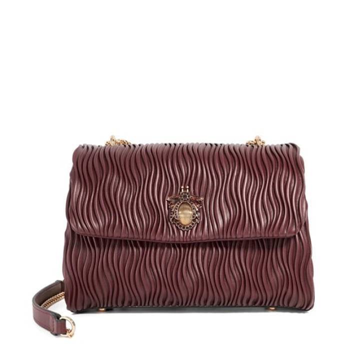 デューンロンドン Dune London 【 Women\u0027s Distantly Cross Body Bags Women Burgundy 】 レディース レディース ぶどう酒色・バーガンディー
