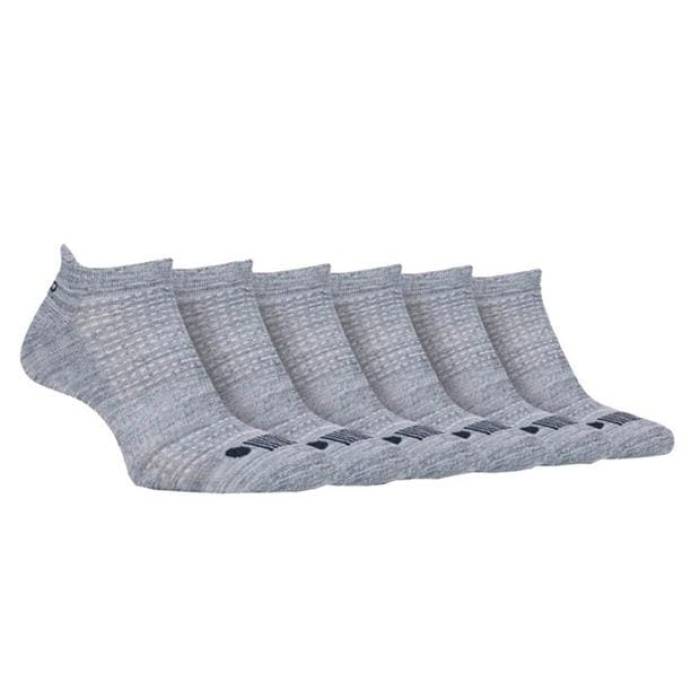 Jeep 【 6 Pack Trainer Socks Mens Men Grey 】 トレーナー ソックス・靴下 メンズ メンズ 灰色 グレー|スニケス