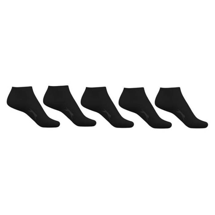 Slazenger 【 5 Pack Trainer Socks Mens Size 7-11 Men Black 】 トレーナー ソックス・靴下 メンズ メンズ 黒色 ブラック 9,798円
