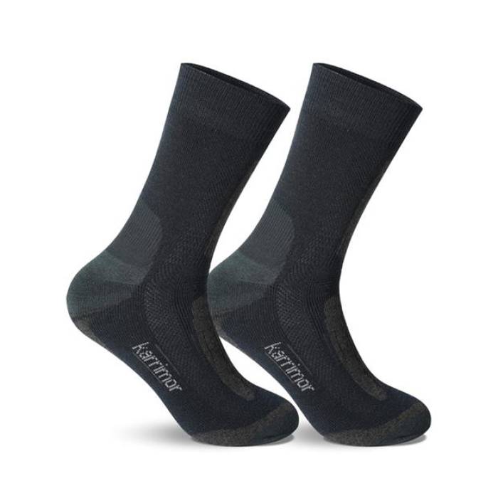 Karrimor 【 2 Pack Trekking Socks Mens Men Navy 】 ソックス・靴下 メンズ メンズ 紺色 ネイビー