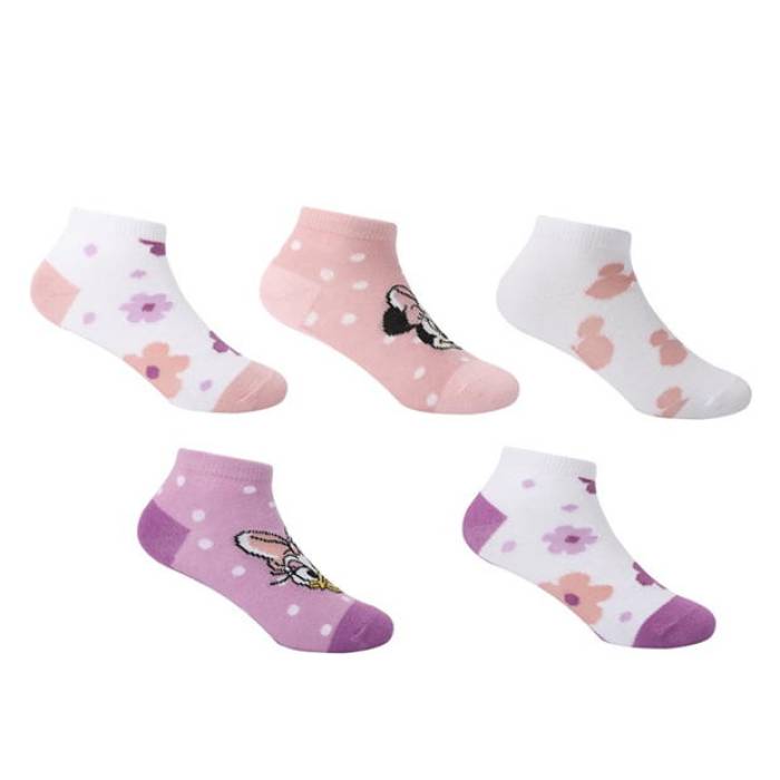 Character 【 Trainer Sock 5Pk Infant Kids Minnie Friends 】 調教師 御坊っちゃん キッズ 靴下-キッズファッション-靴下・レッグウェア