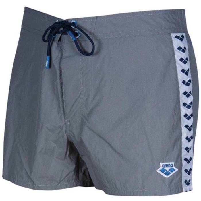 アリーナ Arena 【 Beach Shorts Icons Men Silver White 】 ショーツ メンズ Silver 銀色・シルバー 白色 ホワイト