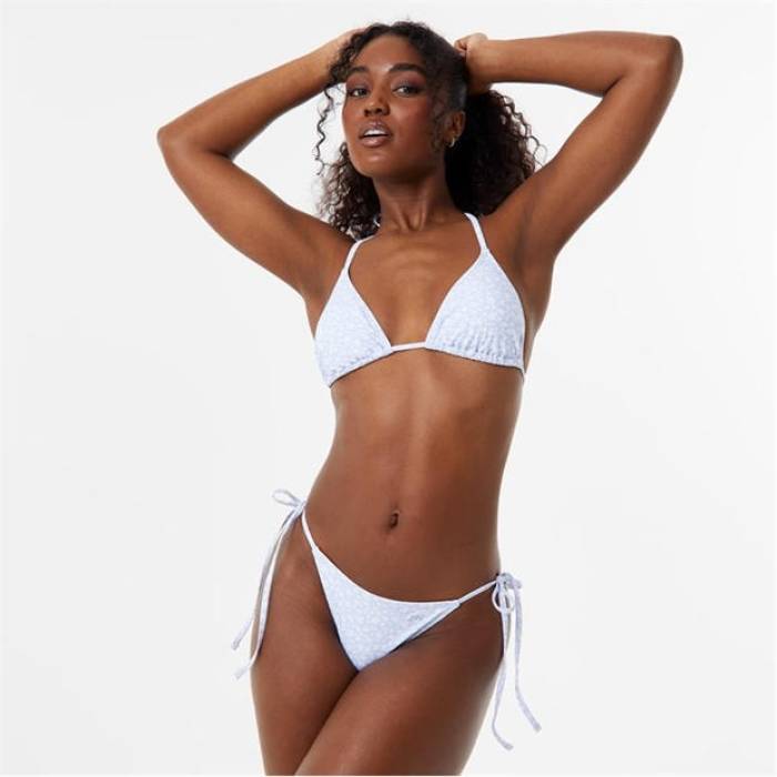 ジャック ウィルス Jack Wills 【 Triangle Bikini Top Women Blue Dits 】 レディース 青色 ブルー｜スニケス