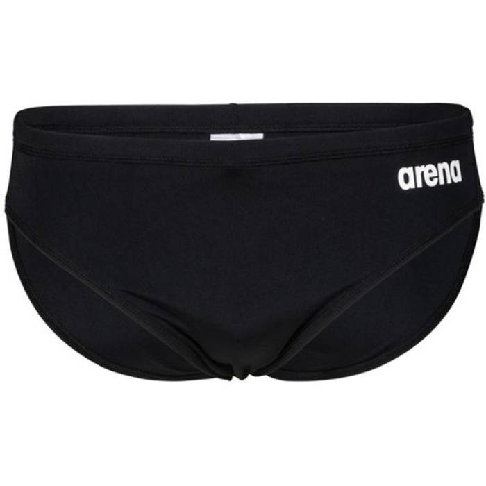 競技場 Arena 【 Solid Swimming Trunks Men Black 】 固形体 メンズ 黒いこと 黒いこと 水泳-競技水着