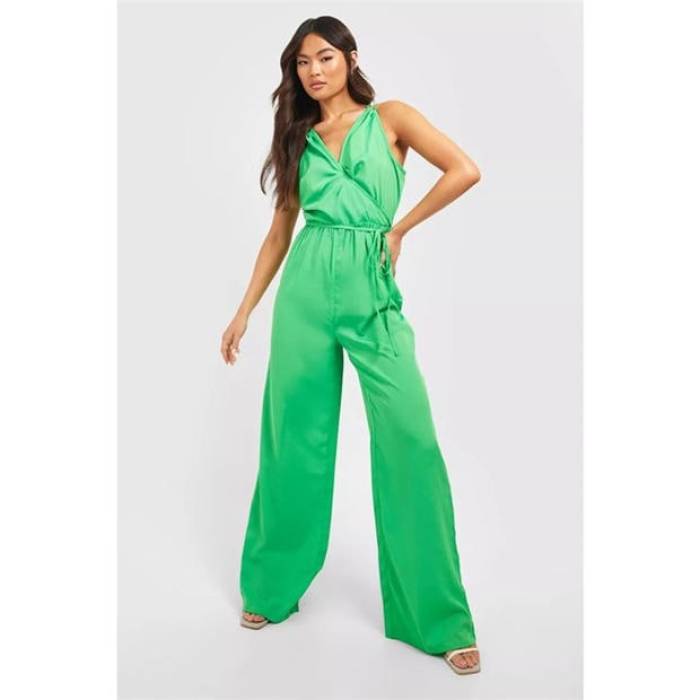 Influence 【 Jumpsuit Women Green 】 ジャンプスーツ レディース green 緑・グリーン|スニケス