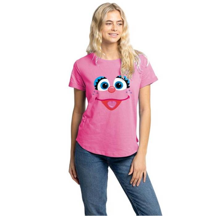 Sesame Street 【 Regular Fit T-Shirt Women Pink 】 ティーシャツ レディース pink サクラ色