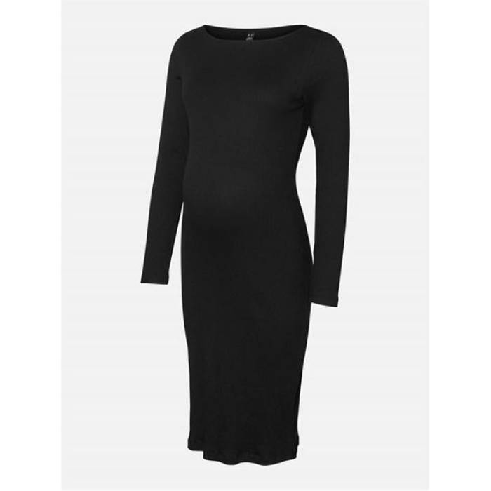 ママリシャス Mamalicious 【 Mama Lavender Mini Dress Women Black 】 ドレス レディース 黒色 ブラック