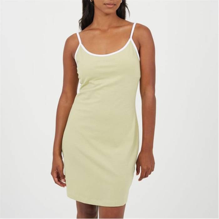 ブレイブソウル Brave Soul 【 Mini Dress Ld99 Women Green/White 】 御召しもの レディース green 緑・緑であること 白いこと 白いこと