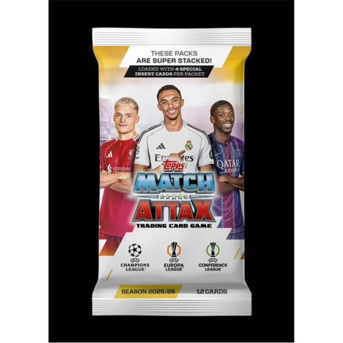 Topps 【 Match Attax Booster Packs Unisex Booster Pack 】 マッチ ユニセックス