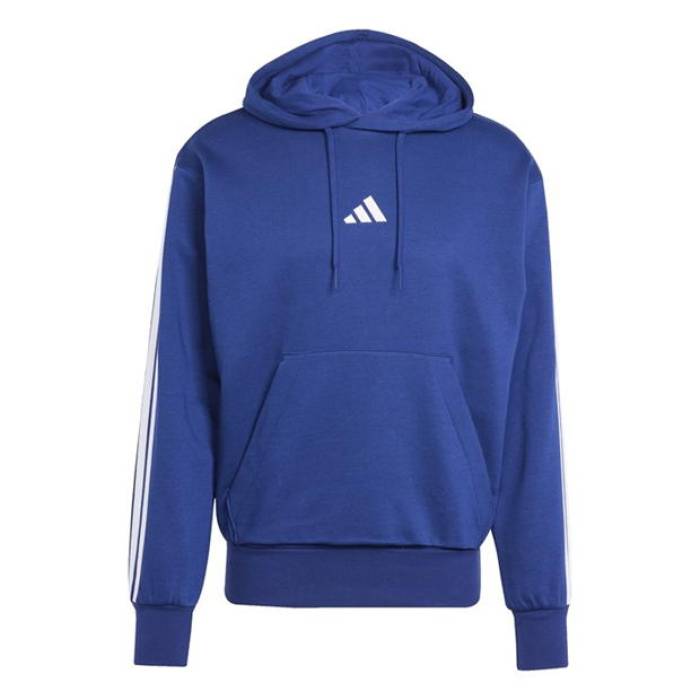 アディダス Adidas 【 Essentials Fleece 3-Stripes Hoodie Mens Men Navy/White 】 フリース フーディー パーカー メンズ メンズ 紺色 ネイビー 白色 ホワイト