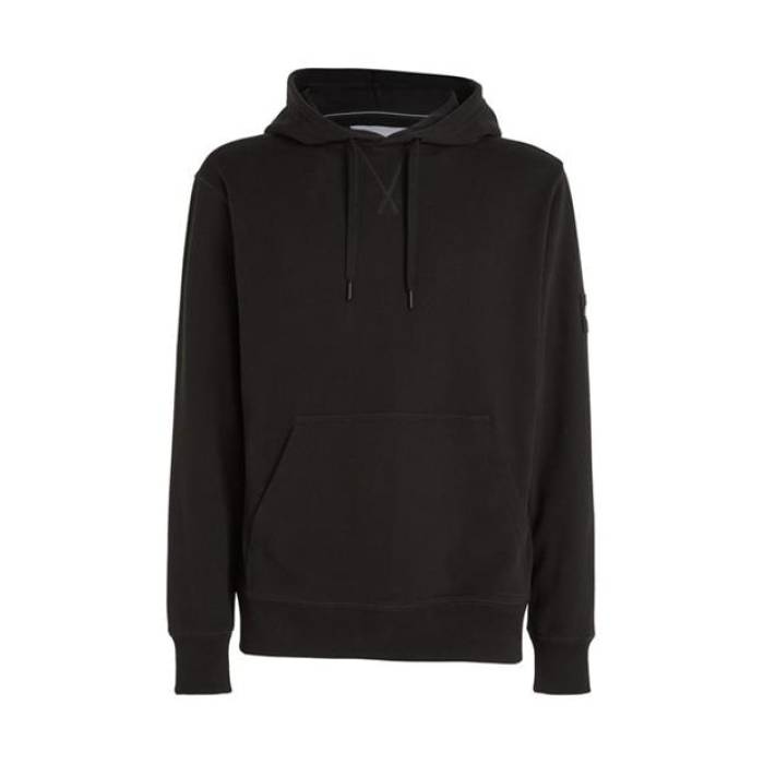 カルバンクライン ジーンズ Calvin Klein Jeans 【 Badge Hoodie Men Black 】 フーディー パーカー メンズ 黒色 ブラック