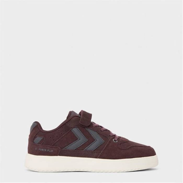 ヒュンメル Hummel 【 Power Suede Low-Top Trainers Kids Fudge 】 Power パワー スエード・スウェード シューズ スニーカー ジュニア キッズ 19,564円