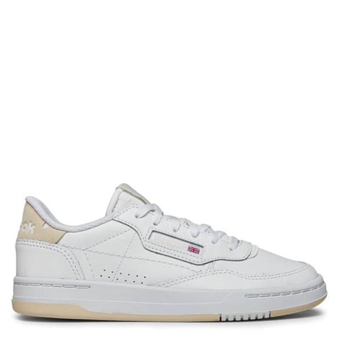 リーボック Reebok 【 Court Peak Tennis Shoes Kids Ftwwht/Alabas/R 】 厚地の外套 庭球 シューズ 運動すること靴 御坊っちゃん キッズ