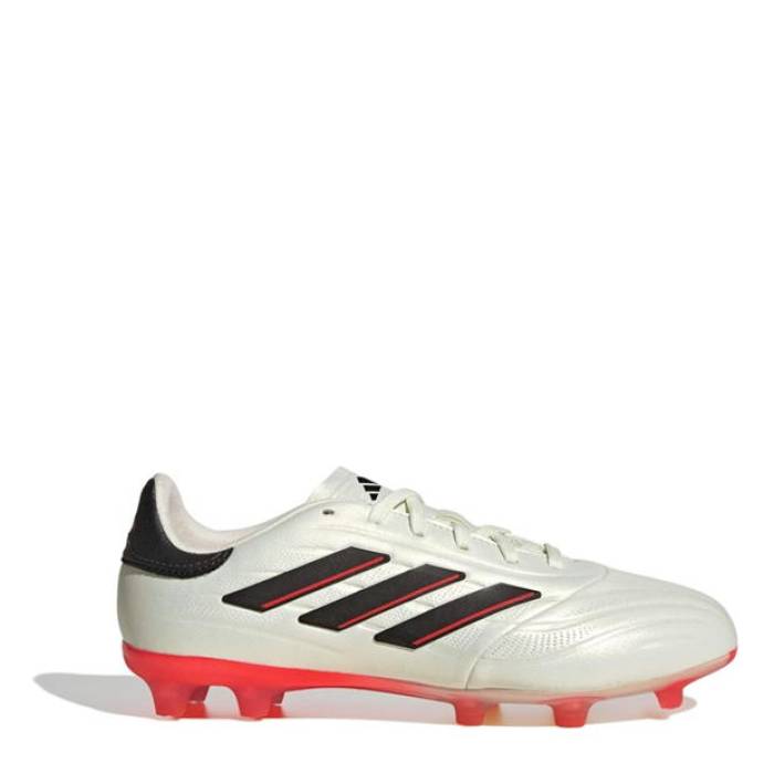 アディダス Adidas 【 Copa Pure 2 Elite Childrens Firm Ground Football Boots Kids Ivory/Core Blac 】 ピュア エリート フットボール ブーツ ジュニア キッズ アイボリー コア｜スニケス