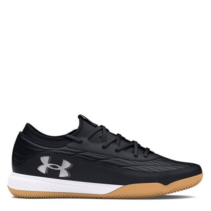 アンダーアーマー Under Armour 【 Kids' Magnetico Indoor Football Boot Kids Black 】 フットボール ブーツ ジュニア キッズ 黒色 ブラック