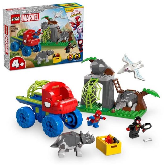 レゴ Lego 【 Marvel 11199 Spidey And His Amazing Friends Team Spidey Dino Crawler Rescue Unisex Spidey 】 Team 野球クラブ ユニ一発やる