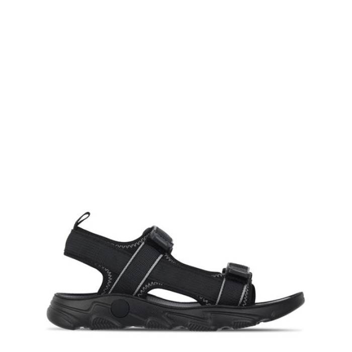Slazenger 【 Tide Sandals Childrens Kids Black/Grey 】 サンダル ジュニア キッズ 黒色 ブラック 灰色 グレー｜スニケス
